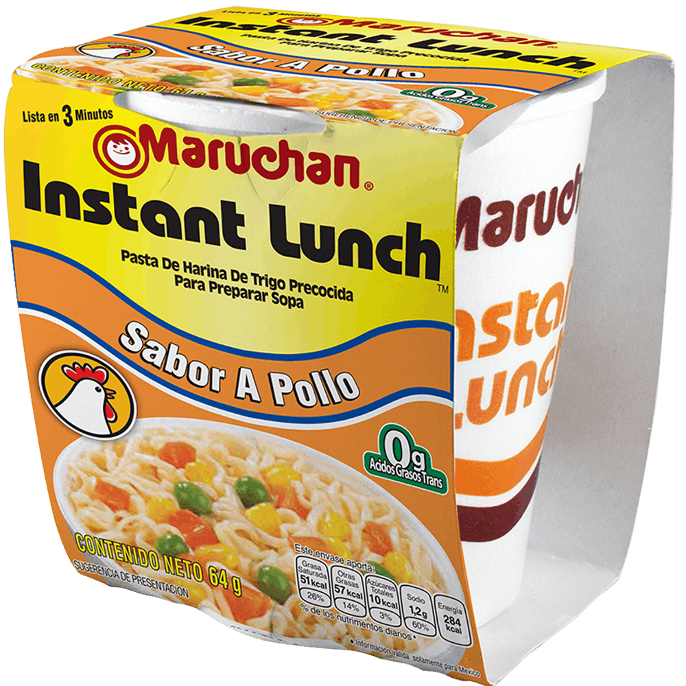 SOPA MARUCHAN INSTANT LUNCH POLLO 64GR