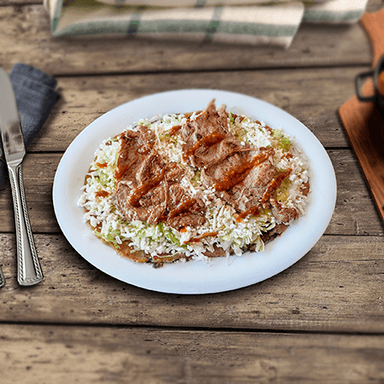 Huarache con Carne