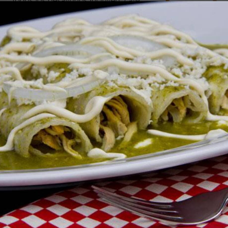 Enchiladas de pollo