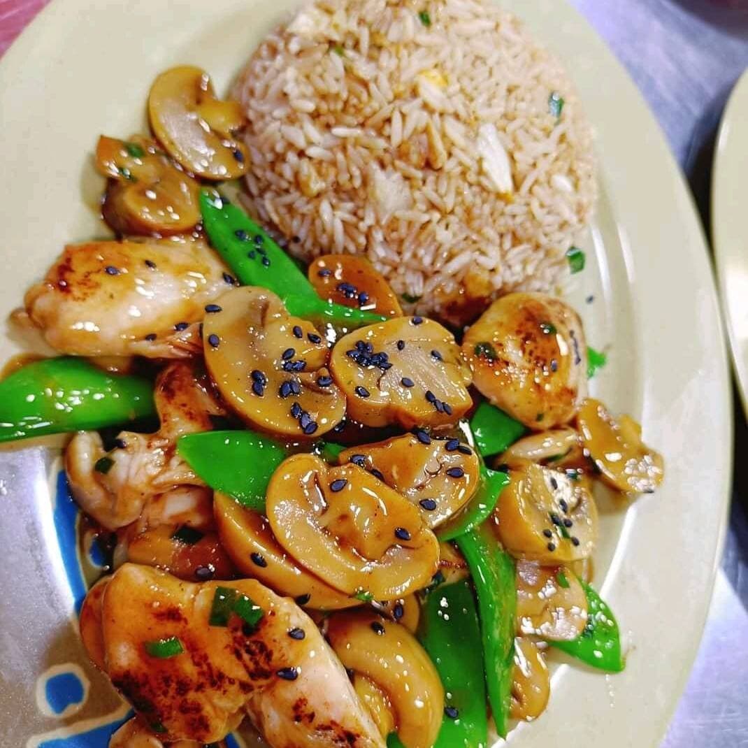 Combinado Pollo con Champiñones