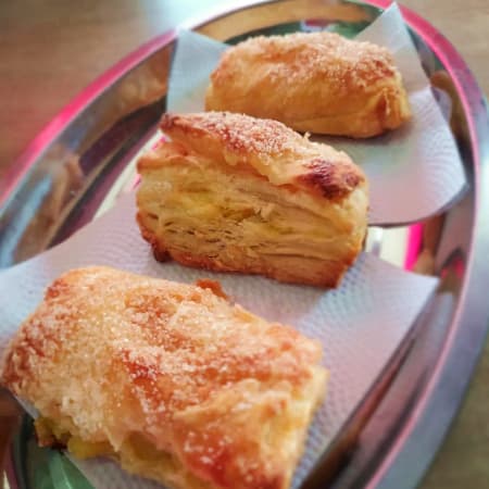 Pastel de crema inglesa