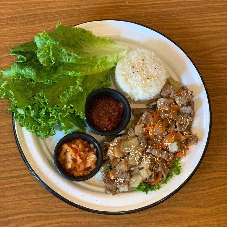 Bulgogi Ssam Taco Coreano