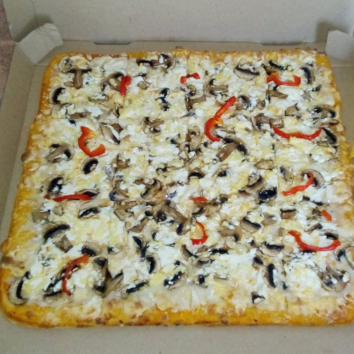 Pizza Chica de Champiñones