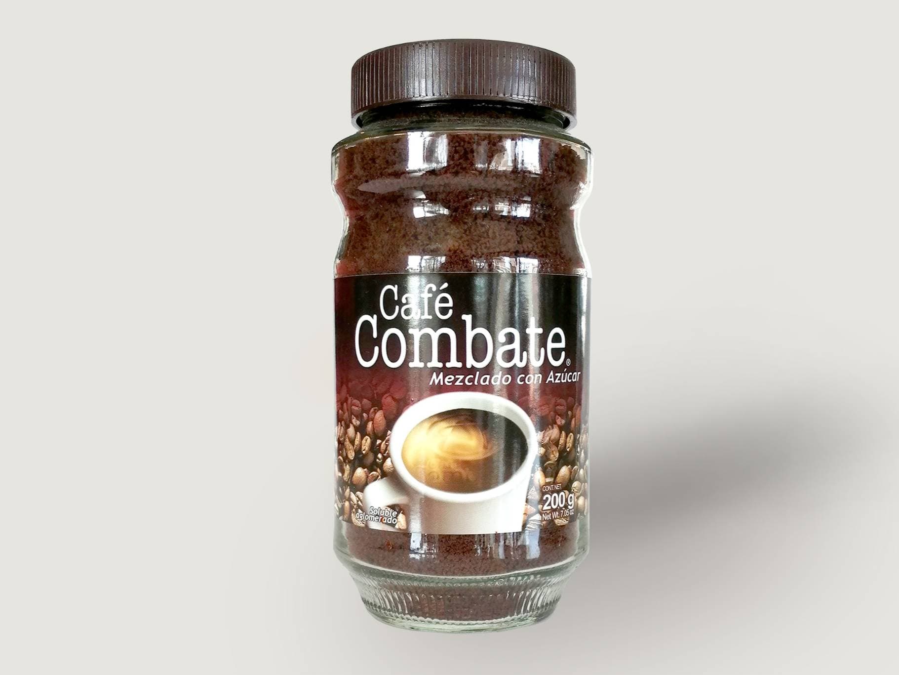Café soluble con azúcar 200 gramos