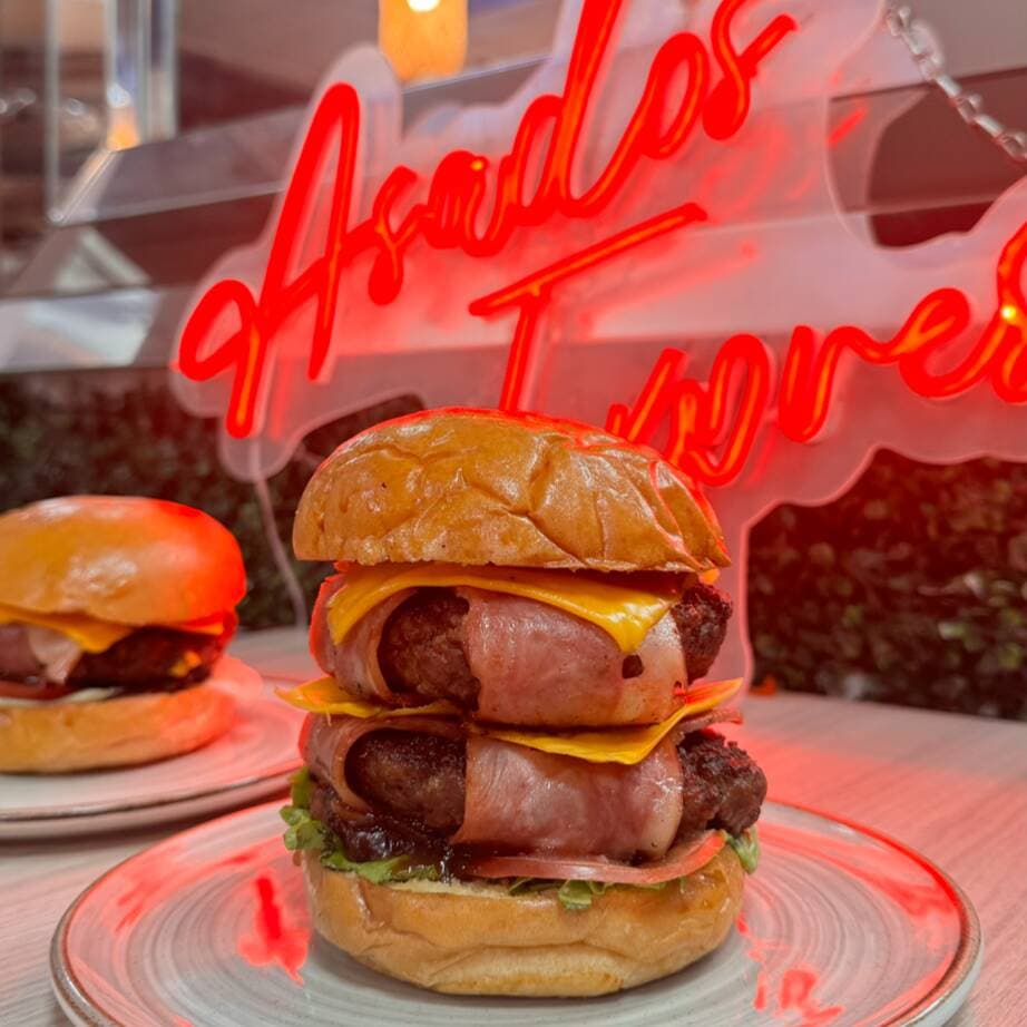 Hamburguesa Doble Bacon