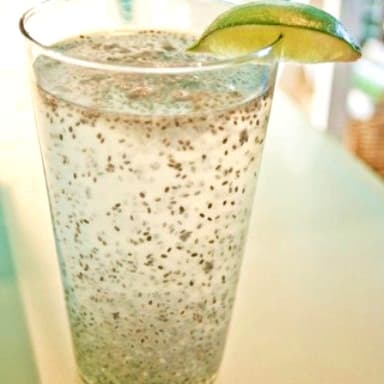 Agua de Limón con Chía