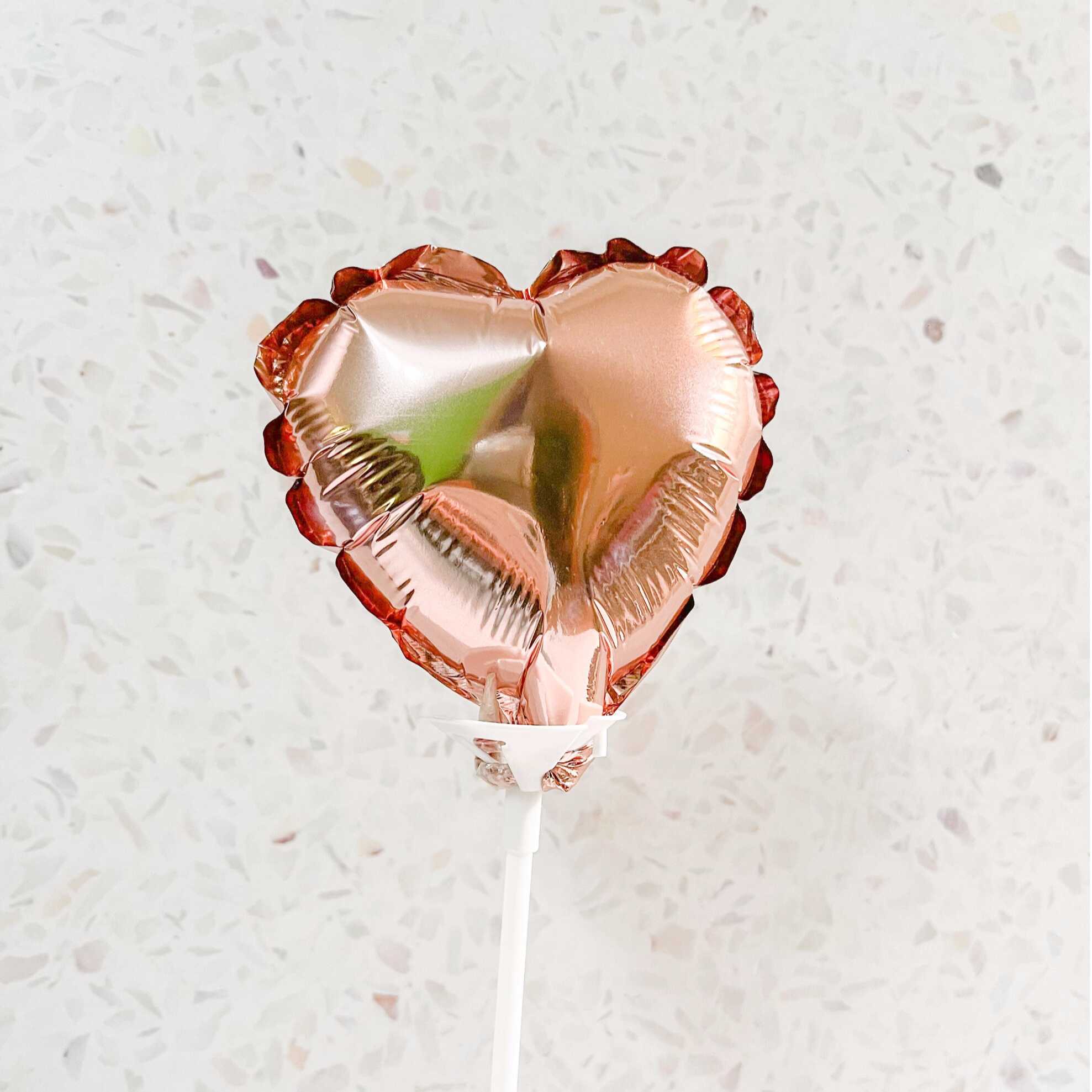 Globo Corazón Rosa