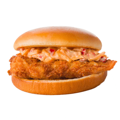 Burger Chicken Pimiento Sencilla