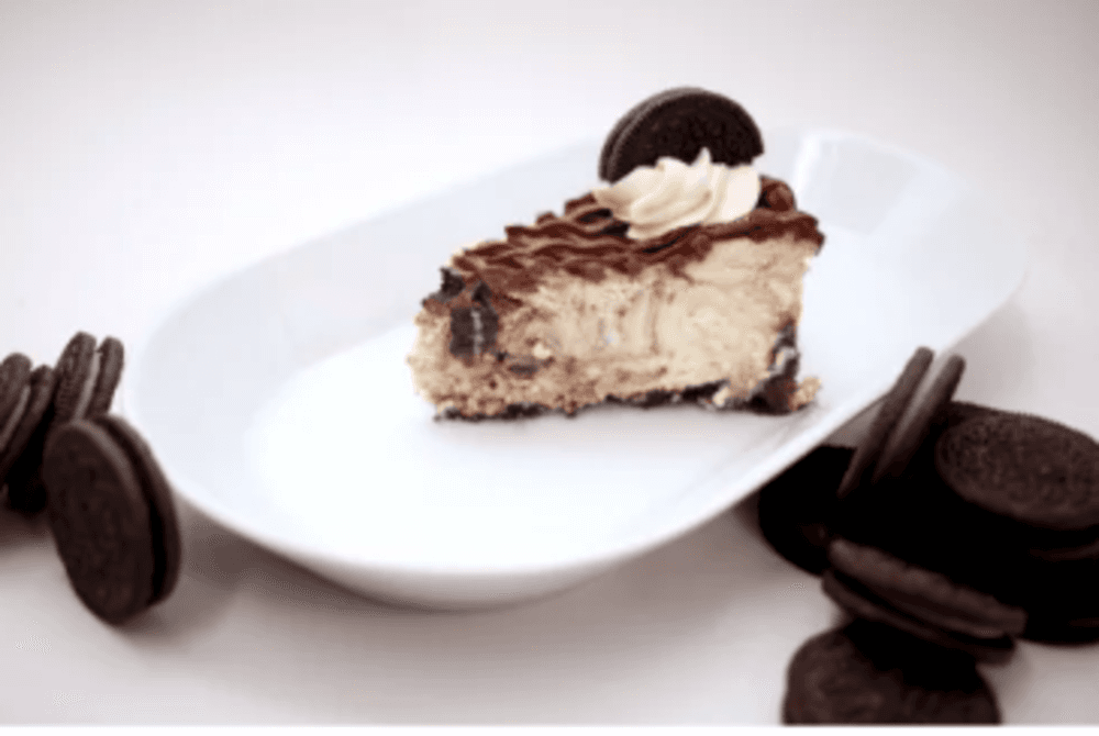 Cheesecake de Oreo (rebanada)