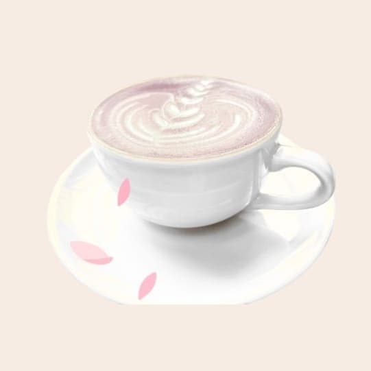 Latte Petalo de Rosas