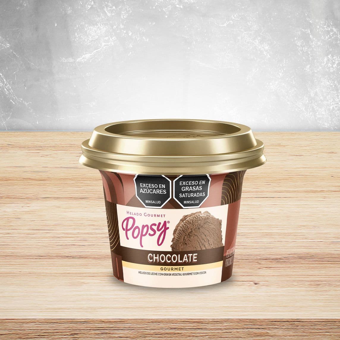 Vasito De Helado Chocolate
