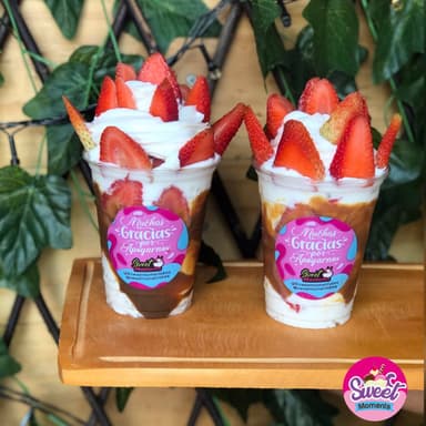 2 X 1 Fresas con Crema 9 Onz