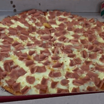Pizza Salami Jamón Mediana - 8 Porciones