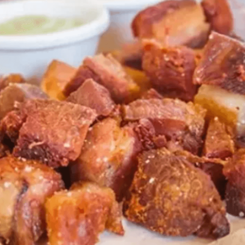 Porción de Chicharrón