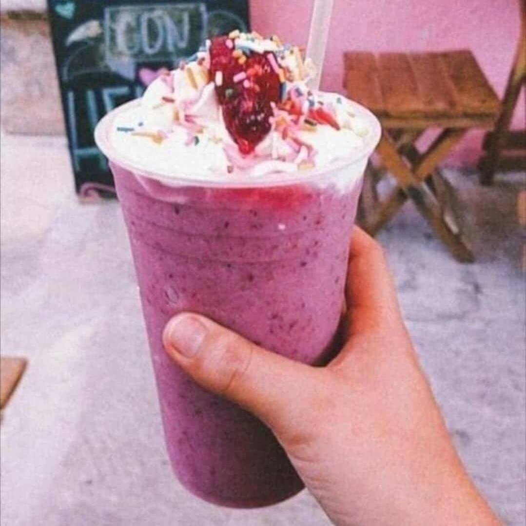Frappe de Frutos Rojos