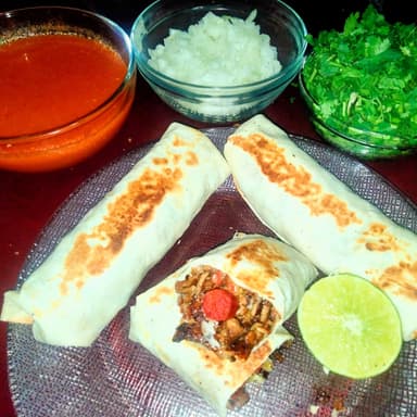 Burrito, Carne Asada+ Chistorra