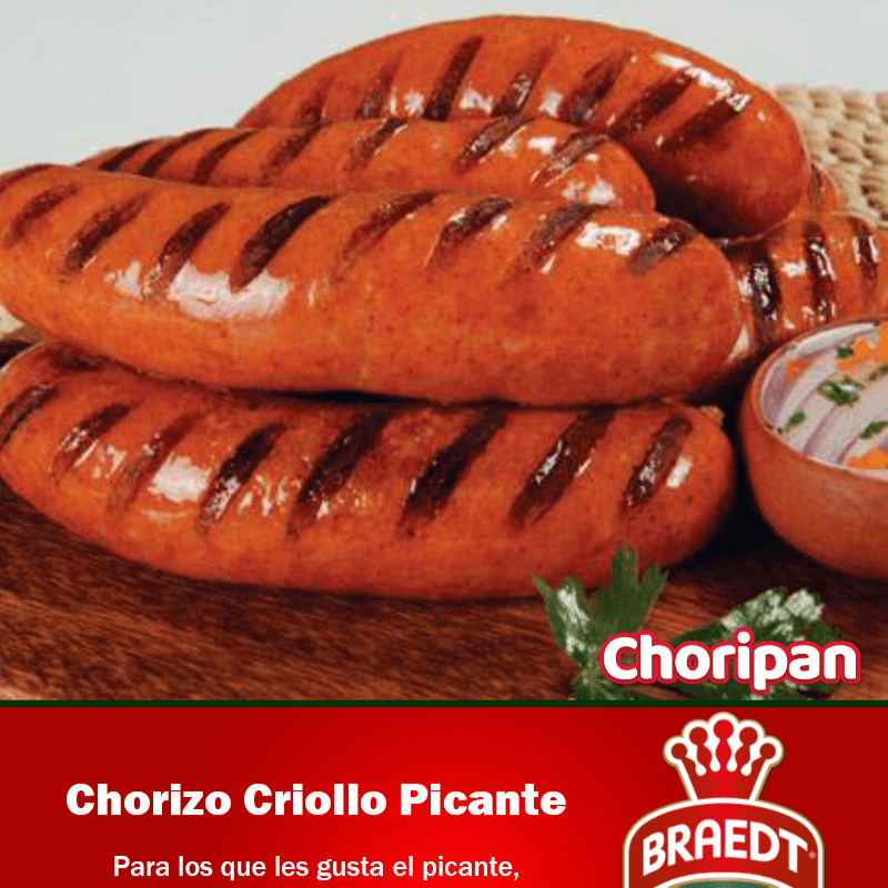 Chorizo Criollo con Chorizo Parrillero