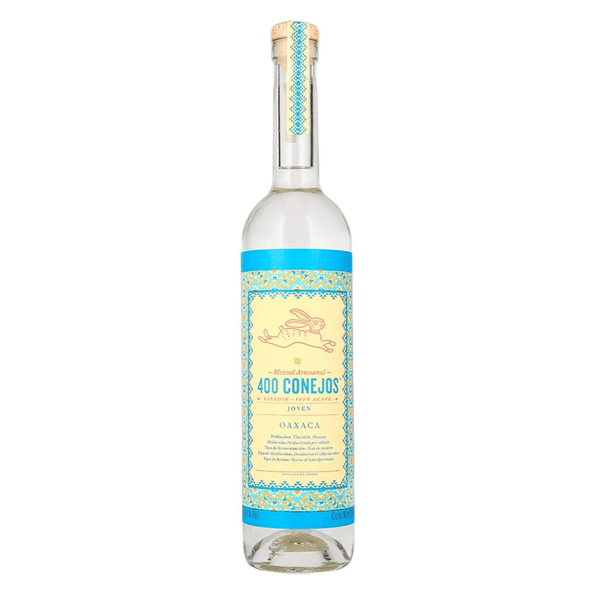 Mezcal 400 Conejos Joven 750 Ml