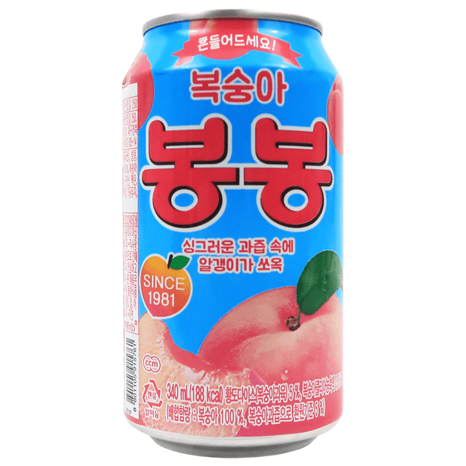 Bong Bong Durazno  340ml