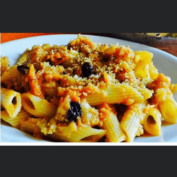 Pasta Italiana Penne Alla Siliciana