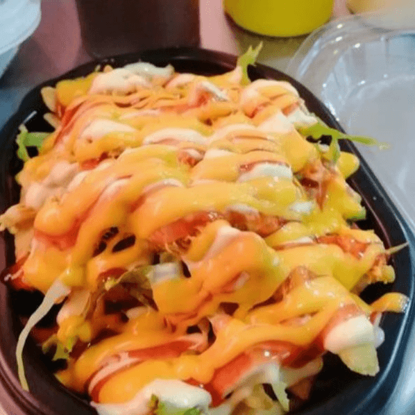 Hamburguesa con Papicarne