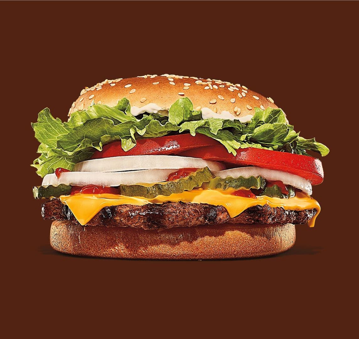 Whopper con queso