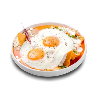 Chilaquiles con Huevos.
