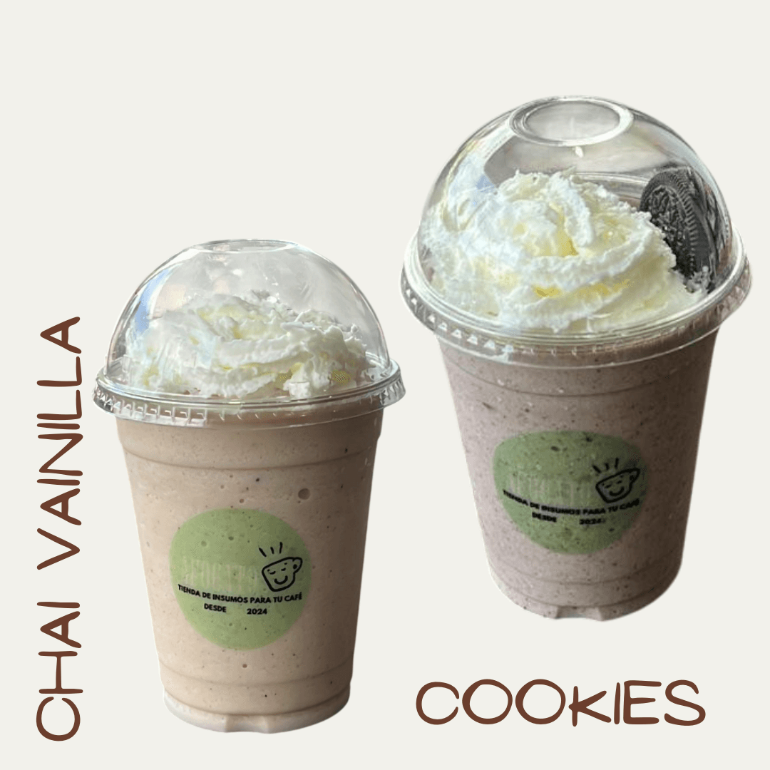 FRAPPE CHAI VAINILLA AND COOKIES AND CREAM