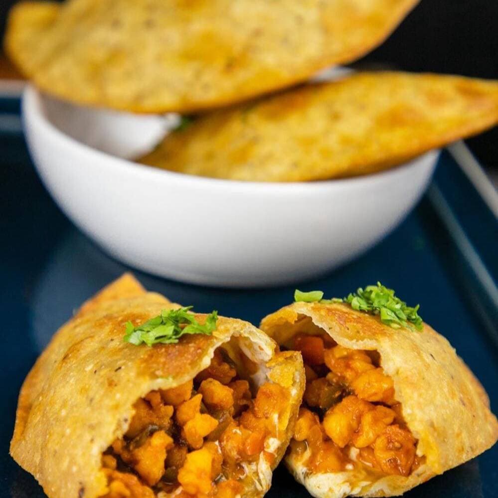 Empanadas con Queso y Camarón ( Órden de 3 )