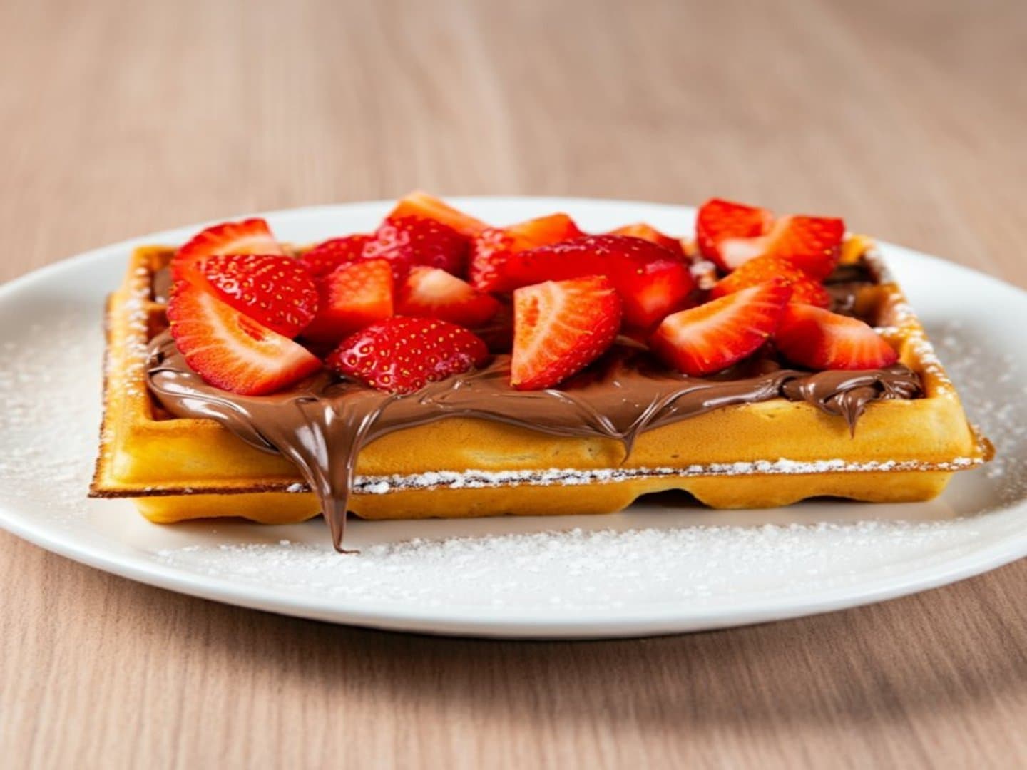 Waffle de Nutella