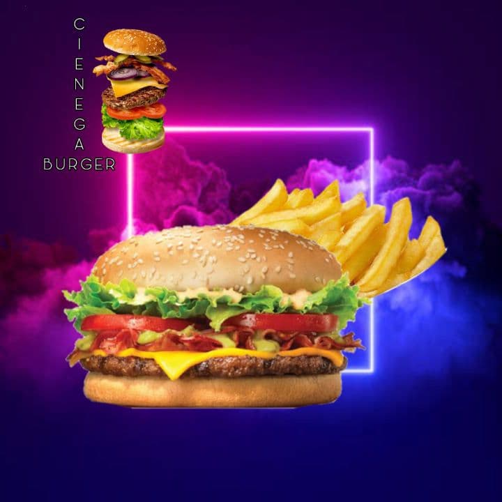 Burger Guacamole