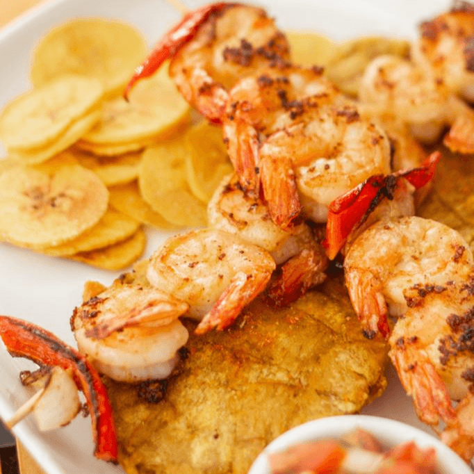Pinchos de Camarón