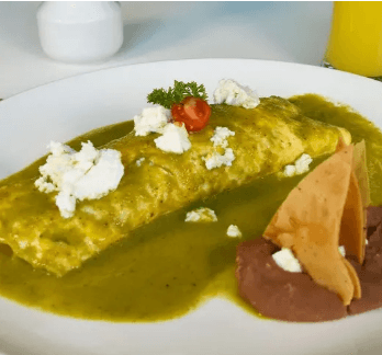Omellet Con Rajas Poblanas