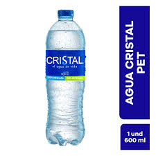 Agua CRISTAL Pet 600 Militros
