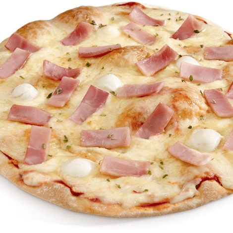 Pizza Pollo con Jamón Porción