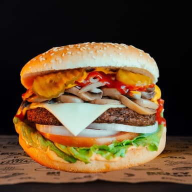 Hamburguesa Champiñones