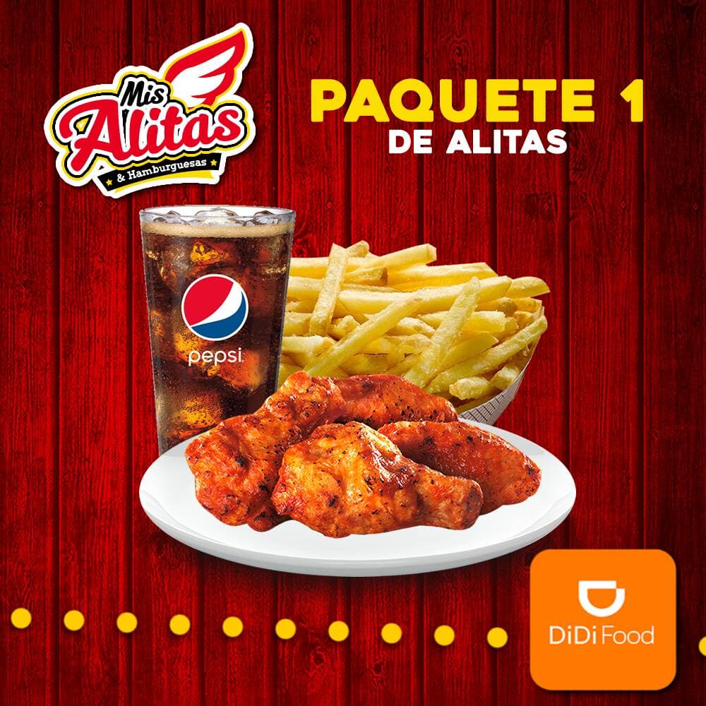 Paquete #1 de Alitas