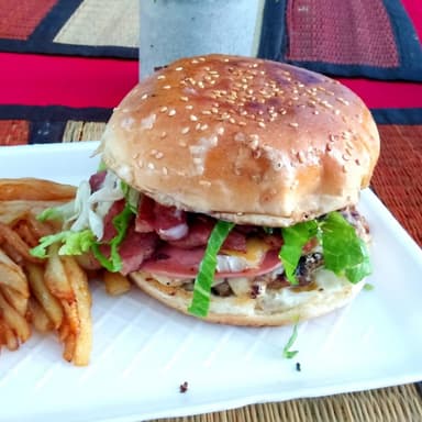 Hamburguesa La Porky