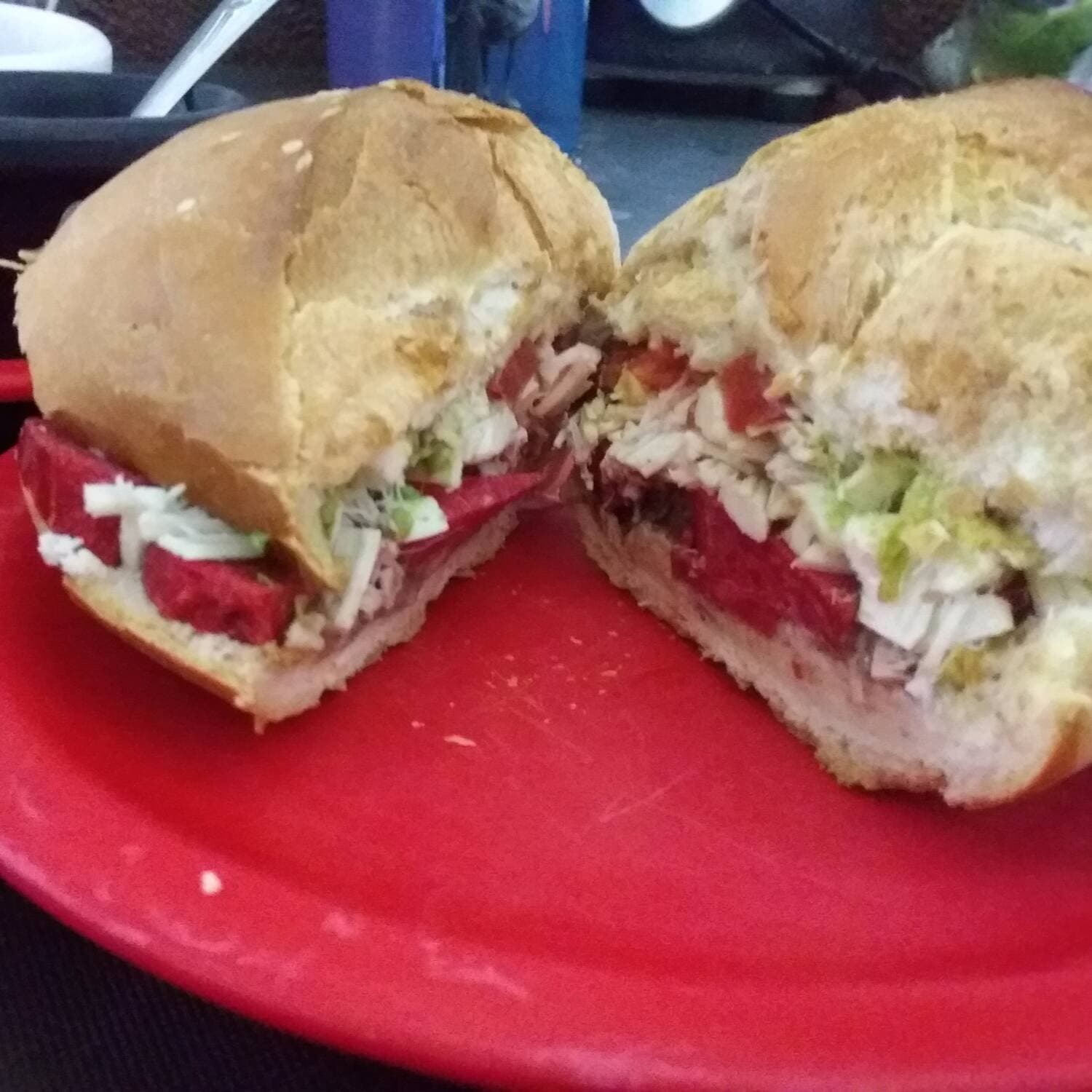 Torta de Salchicha Oaxaqueña