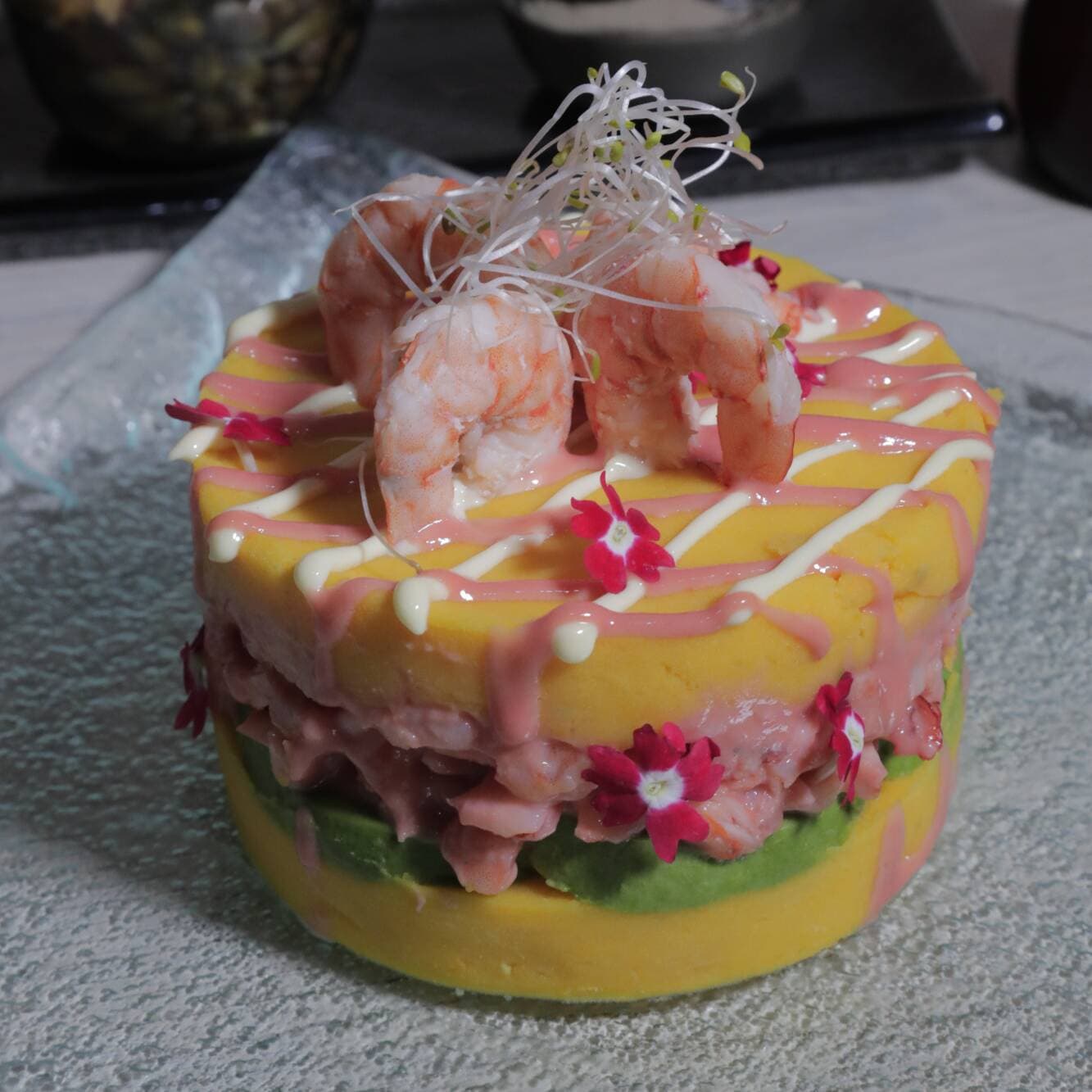 Causa de Langostinos
