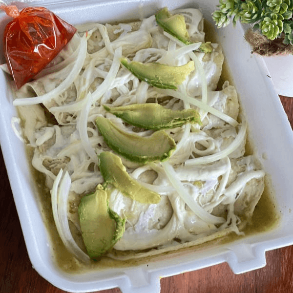 Enchiladas Verdes