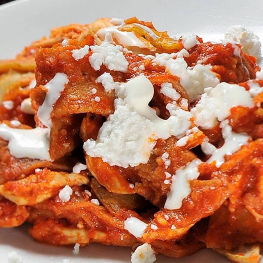 Chilaquiles Rojos
