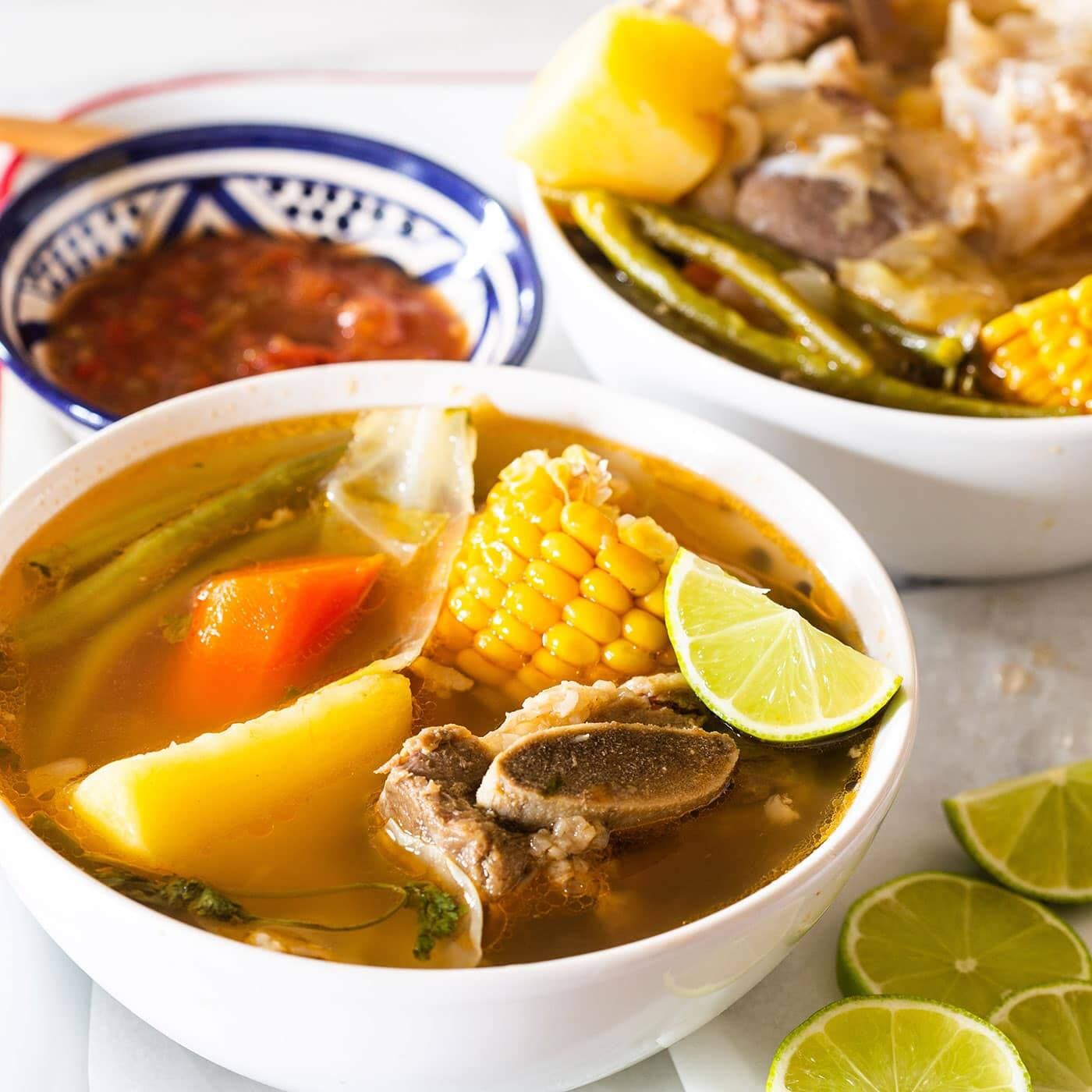 Caldo de Res Grande ( Un Litro)