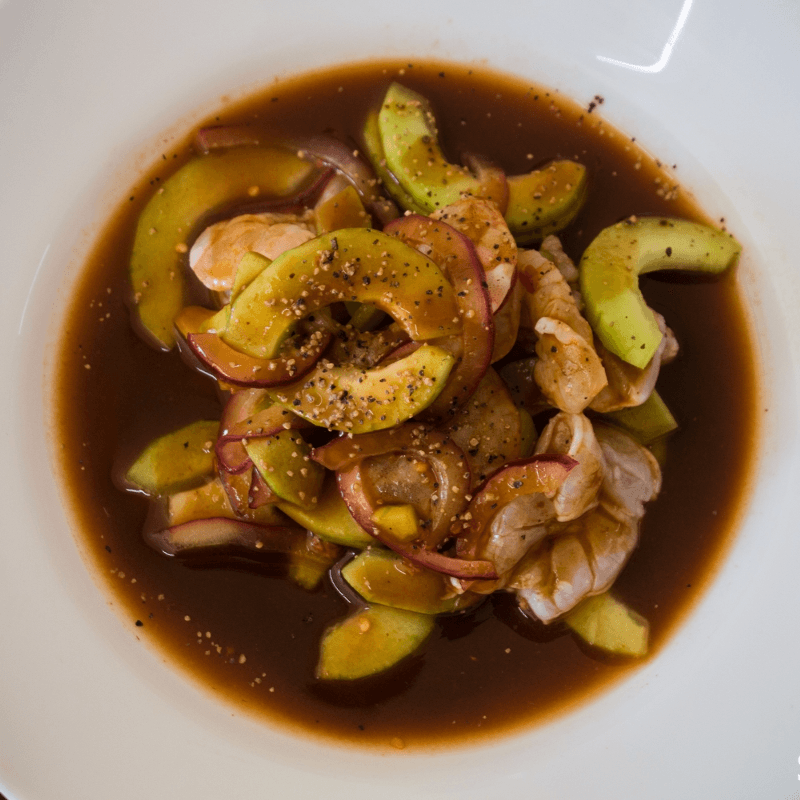 Tostada de Aguachile
