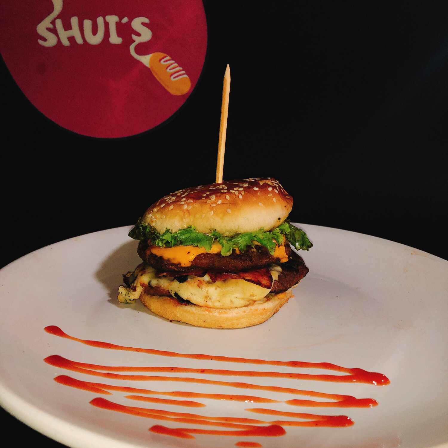 Hamburguesa Doble Carne de Res