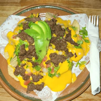 Nachos de Bistec