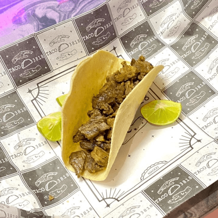 TACO DE ASADA (MAIZ)