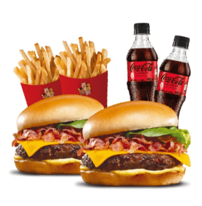 BurgerDuo La Nuestra + 2.Coca-Cola*