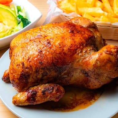 1 Pollo a la Brasa más Papas Fritas