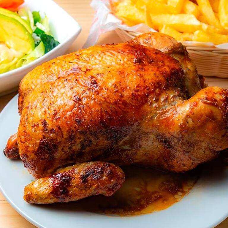 1 Pollo a la Brasa más Papas Fritas